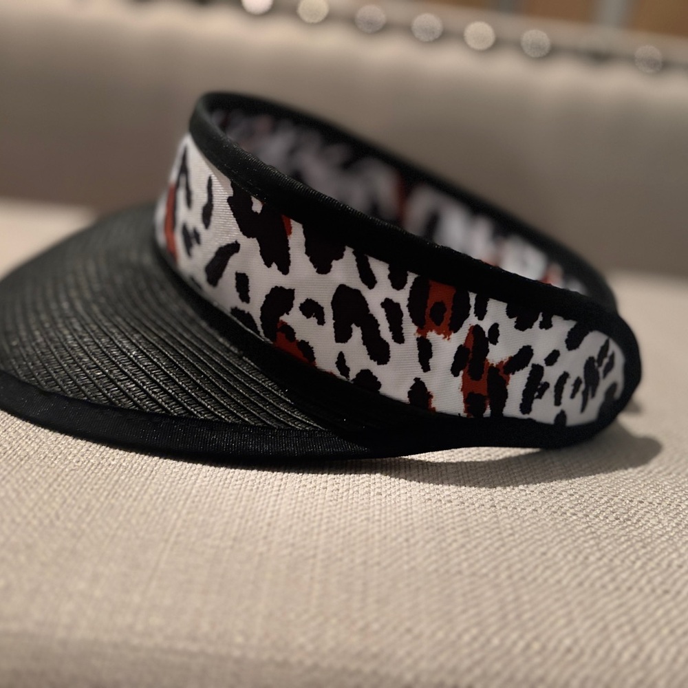 Bengal/leopard print Women's Visor